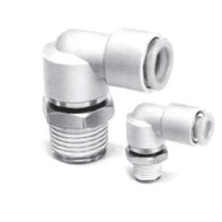 PKSL04-01S R1/8''-4mm QUICK SWIVEL ELBOW UNION R1/8''-4mm 