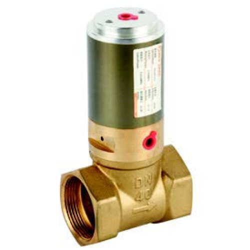 RQ22HD-50S-H Brass Body NC SINGLE ACTING MINI PISTON VALVE 2'' -20/+150°C