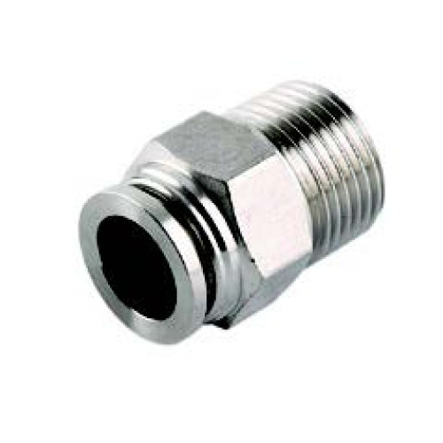 SPC08-G02 1/4-8 316L STAINLESS STRAIGHT UNION 1/4-8 