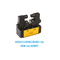 UDS 212 AR/AR Air-Air VALVE 3/8" 5/3-AM