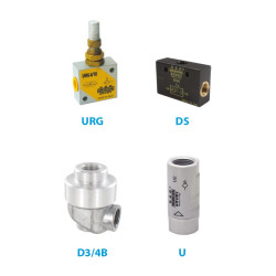 D3/4B Quick Exhaust Valve 1/4" 