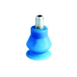VCD-25-2-M8 SI DOUBLE BELLOWS FITTING SILICONE SUCTION CUP  