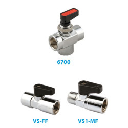 6701 Mini valve 1/8'' 3 Yollu L Port 