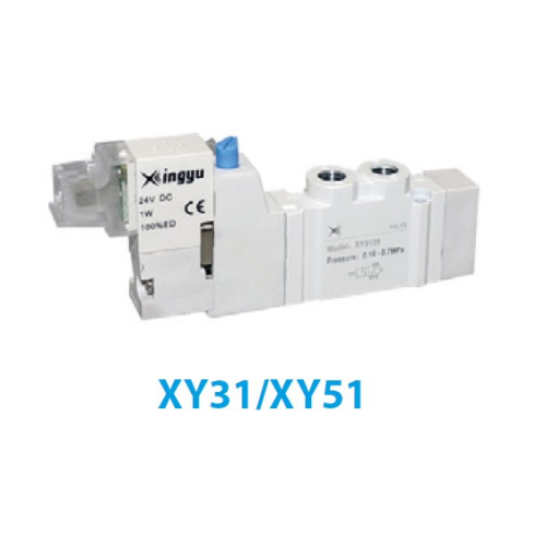 XY3320A-24DC LOW ENERGY CONSUMPTION VALVE (1W) M5 5/3 Closed Center