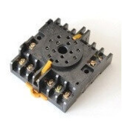 14PFA Socket, DIN rail/surface mounting, 14-pin, screw terminals PF  1235A
