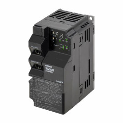 3G3M1-AB004-ECT M1 AC Drive, 0.4/0.55 kW (HD/ND), 3.0/3.5 A (HD/ND), 200 VAC, 1~ input, OLV/CLV control, EtherCAT, STO (FSoE + wired), max. output freq. 590 Hz. 3G3M9459C