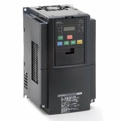 3G3RX2-B413K Inverter RX2, 400 V, VLD: 316 A / 160 kW, LD: 290 A / 160 kW, ND: 260 A / 132 kW, open/closed loop vector, built-in filter, max. output freq. 590Hz, IP00. 3G3R9233M
