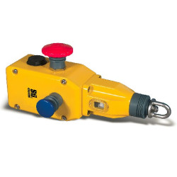 44506-5110 ER6022-021ML Safety rope pull E-stop switch, up to 80m, indicator beacon, contact 2 NC+1 NO, wiring 3 x M20 AA042041B