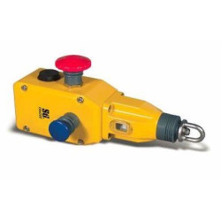44506-5810 ER6022-022MSS Safety rope pull E-stop switch, up to 100m, 2 NC + 2 NO contacts, wiring 3 x M20 stainless AA042019F