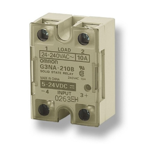 G3NA-250B-UTU 100-240VAC Solid state relay, surface mounting, 1-pole, 50 A, 264 VAC max G3NA7109G