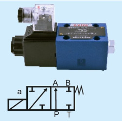3WE 10A-3X/CG24N9Z4 NG10 4/2 SINGLE COIL A TYPE 24V DC 1/2 DIRECTION CONTROL VALVE