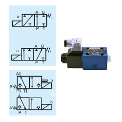 3WE6B9-6X/EW220N9Z4 DBW pilot NG6 4/2 SINGLE COIL B TYPE 220V AC 1/4 DIRECTION CONTROL VALVE