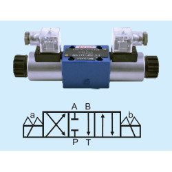 4WE 10U-3X/CG24N9Z4 NG10 4/3 DOUBLE COIL U TYPE 24V AC 1/2 DIRECTIONAL CONTROL VALVE