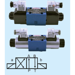 4WE 6D-6X/OFEW110N9Z4 NG6 4/3 COIL DETENTED 110V AC 1/4 DIRECTION CONTROL VALVE
