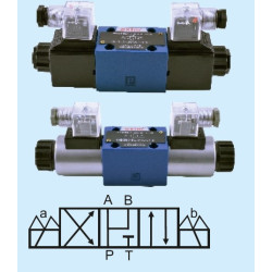 4WE 6M-6X/EG24N9Z4 NG6 4/3 DOUBLE COIL M TYPE 24V DC 1/4 DIRECTION CONTROL VALVE