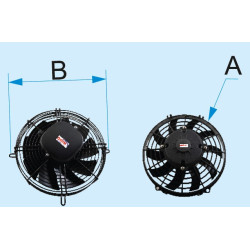 BAHF08A-2-220 60 Lt HYDRAULIC FAN MOTOR