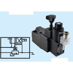 BSG-032B2-3A220-H NG 10 220V AC DISCHARGE TYPE PILOT-OPERATED (PLATE) SAFETY VALVE
