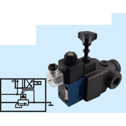 BST06-2B3B 3/4 220V AC IN-LINE PRESSURE SAFETY VALVE WITH RESET