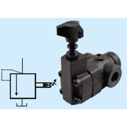 BT-04 1/2" MANUAL LINE TYPE PRESSURE SAFETY VALVE WITHOUT RESET