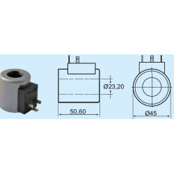 C04C 23.20 HYDRAULIC VALVE COIL