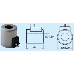 C05C 31.60 HYDRAULIC VALVE COIL