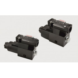 DSG-02-2B2-A220 B NG 6 4/2" Single Coil Closed Passage 220V AC 1/4" Terminal Box Type Directional Control Valve
