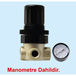 NAR200-01 1/8" REGULATOR 0.5-8.5 Bar (Ø 29.5)