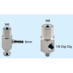 PFYT-T-3 VACUUM SUCTION CUP FITTING M8-Female 1/8 Female