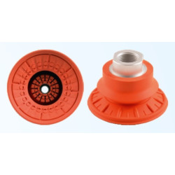 STC22N-G2F BELLOWS AND SLEEVE TYPE VACUUM SUCTION CUP (NITRILE) G 1/4 Female Thread
