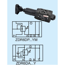 ZDR 6 DP1-3X/210YMV NG 6 INTERMEDIATE PLATE TYPE PRESSURE REDUCER VALVE
