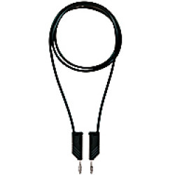 1S000003 PES test lead 4mm-bk