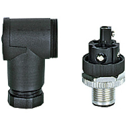 380314 PSS67 M12 connector,angled,male,5pole,B