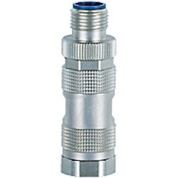 380316 M12 con., straight, male, 4 pin, D