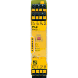 751184 PNOZ s4 C 24VDC 3 n/o 1 n/c coated