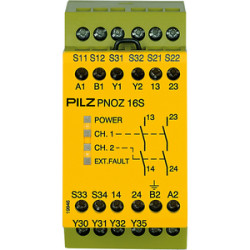 774076 PNOZ 16S 230VAC 24VDC 2n/o 2so