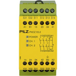 774309 PNOZ X3.2 230VAC 24VDC 3n/o 1n/c 1so