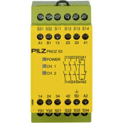 774314 PNOZ X3 110VAC 24VDC 3n/o 1n/c 1so