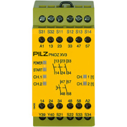 774544 PNOZ XV3 0.5/24VDC 3n/o 2n/o t fix