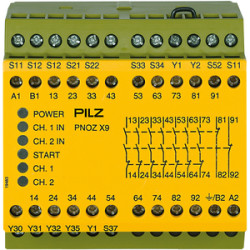 774605 PNOZ X9 100-120VAC 24VDC 7n/o 2n/c 2so