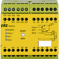 774760 PNOZ 8 24VDC 3n/o 1n/c 2so