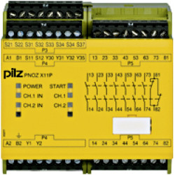 777086 PNOZ X11P 230-240VAC 24VDC 7n/o 1n/c 2so
