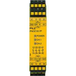787306 PNOZ X2.7P C 24-240VAC/DC 3n/o 1n/c